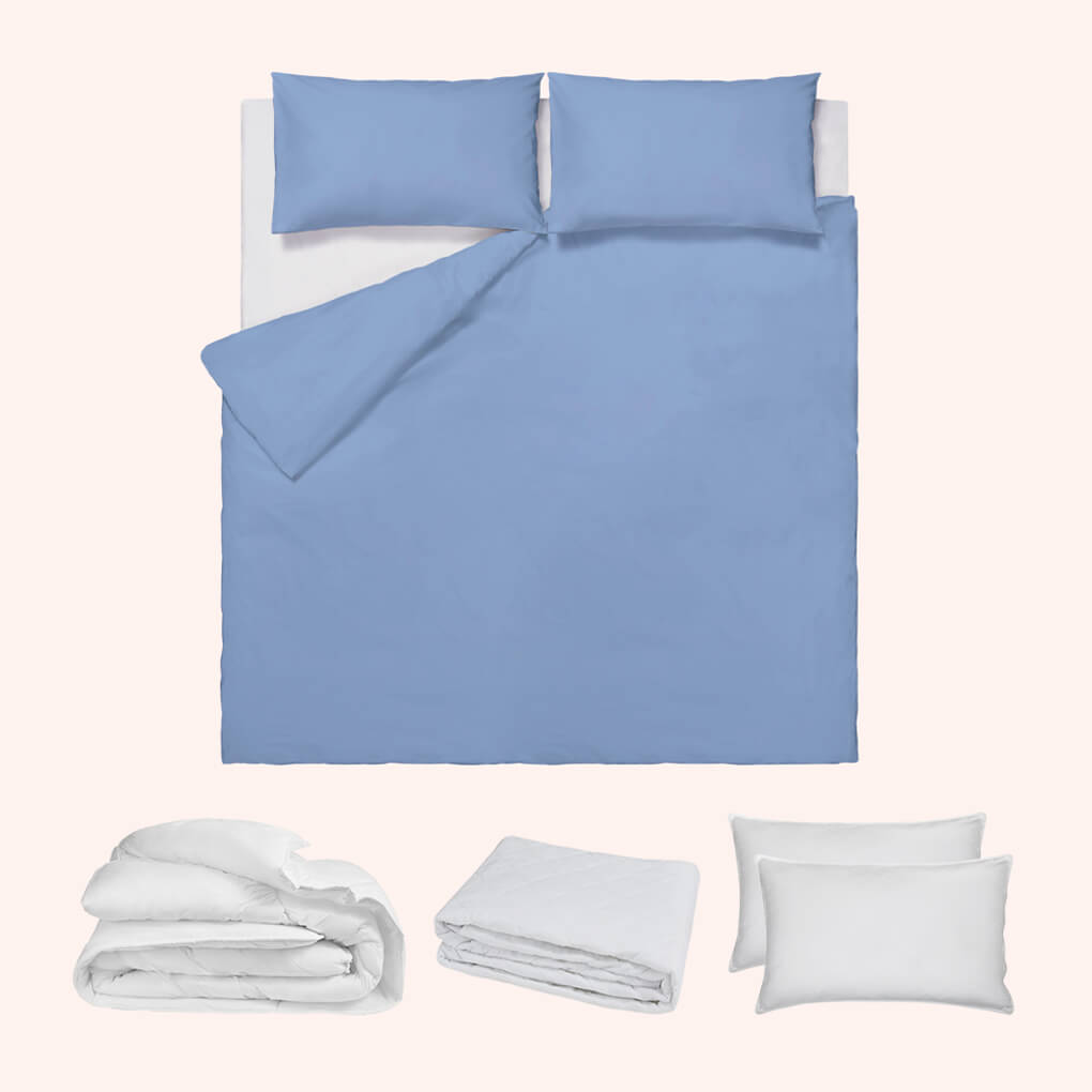 Bedding Kit (Linen, Duvet & Pillow)