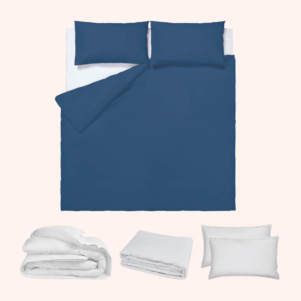 Bedding Kit (Linen, Duvet & Pillow)