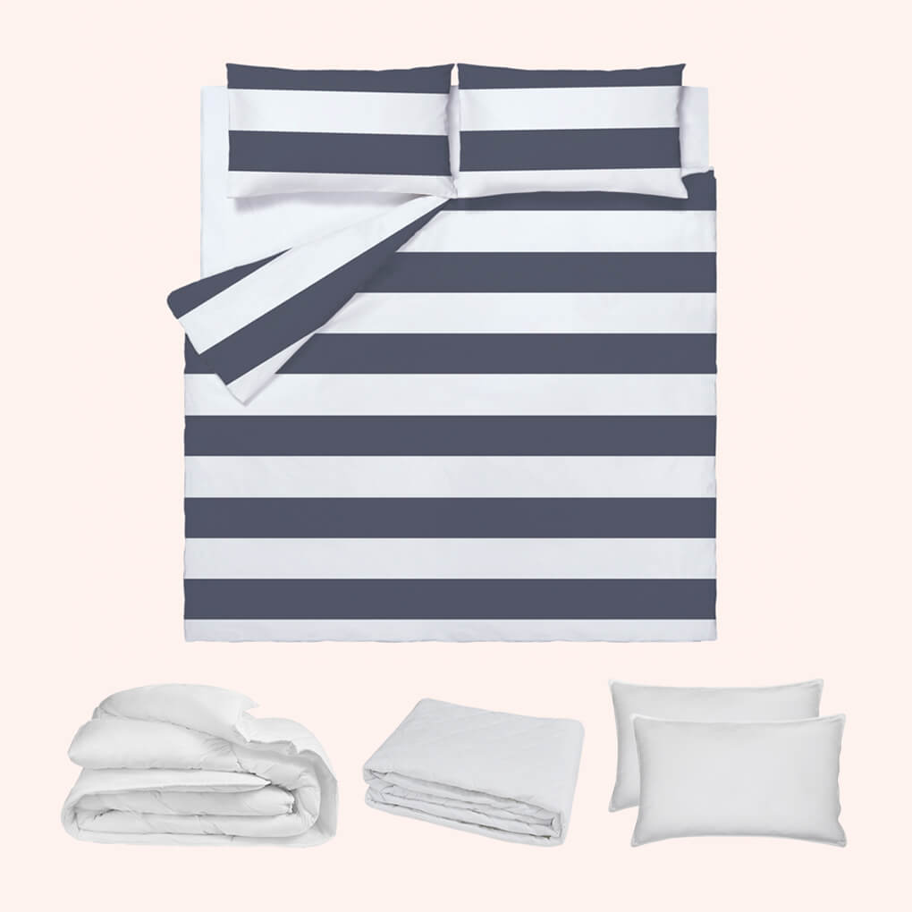 Bedding Kit (Linen, Duvet & Pillow)