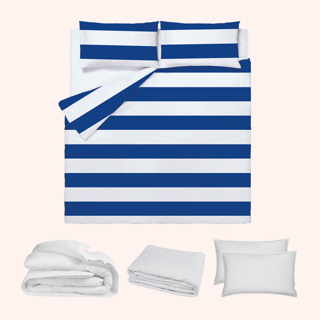 Bedding Kit (Linen, Duvet & Pillow)