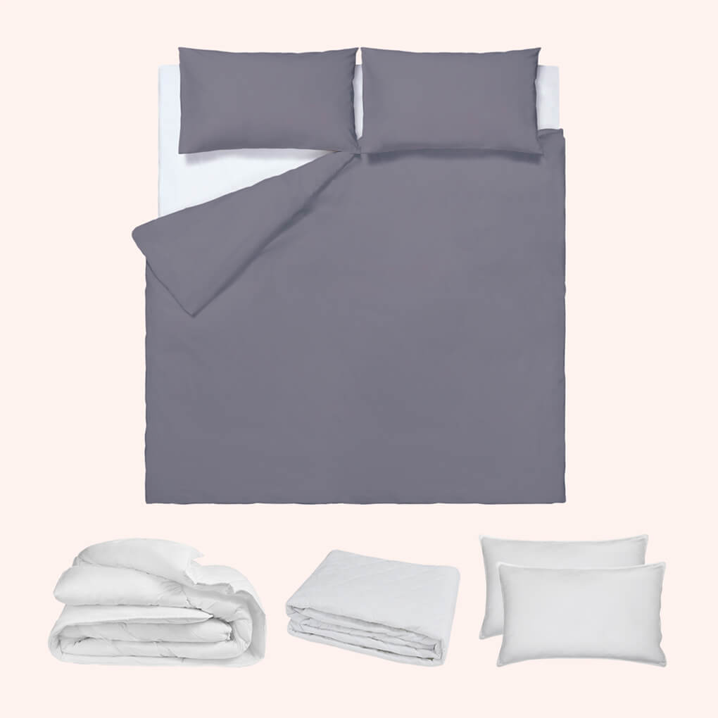 Bedding Kit (Linen, Duvet & Pillow)