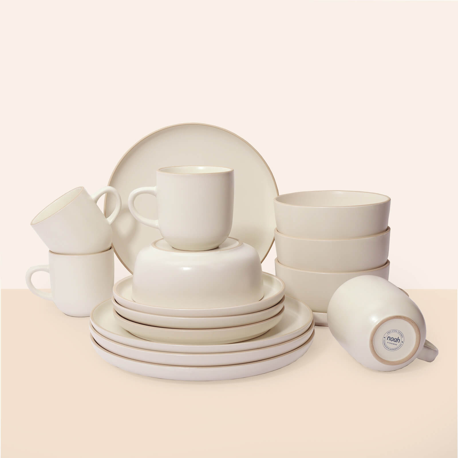 crockery-Off White