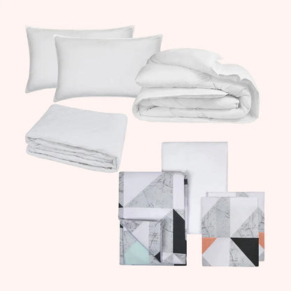 Bedding Kit (Linen, Duvet & Pillow)
